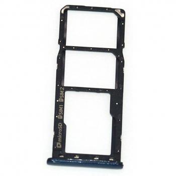 Adaptador Repuesto Galaxy A7 SM-A750 con Bandeja Microsim Azul