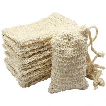 30 Pack Natural Sisal Soap Pouches