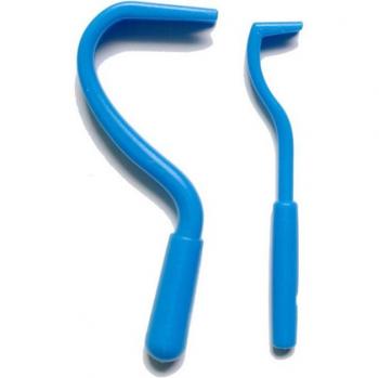Pet Scratching and Tick Removal Kit: Plastic Hook and Tweezer Combo