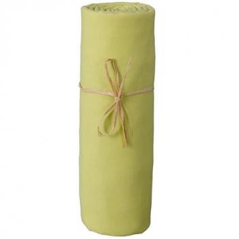 Couverture de lit bébé en coton bio vert 70 × 140 cm – P'tit Basile