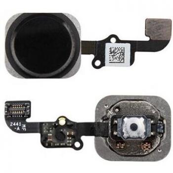 Accesorio Botón Inicio iPhone 6S Negro con Cable Flex y Touch ID