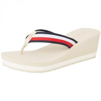 Tommy Hilfiger Sandalo Wedge Beige FW0FW08520