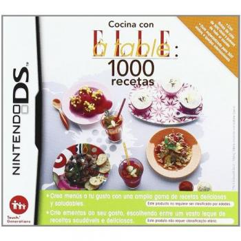 Cocina con Elle a Table 1000 recetas para DSi XL