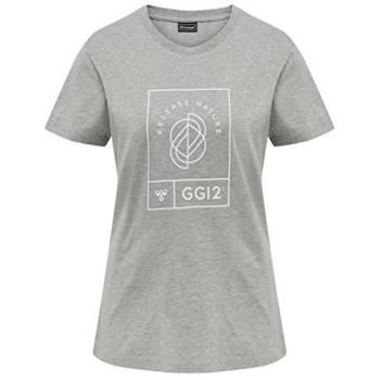 Camiseta Hummel com Design Gráfico para Mulheres