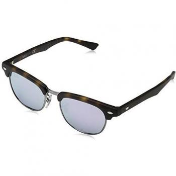 Ray-Ban Junior Rj9050s Occhiali da Sole, Marrone (Matte Havana/Lilacflash), 45 Unisex-Bambini