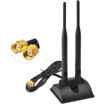 Superbat 6DBi Indoor Omni-Directional Antenna with RP-SMA Connector