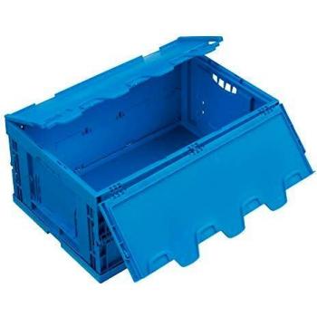 Conteneur pliant en plastique 49 l bleu