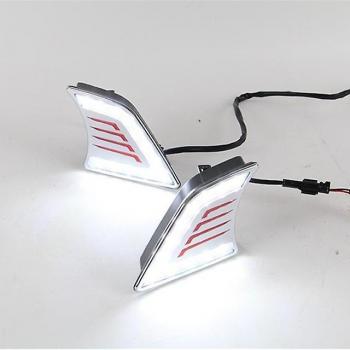 Lampe de signalisation étanche en blanc pour Toyota Hilux Vigo 2012‑2015