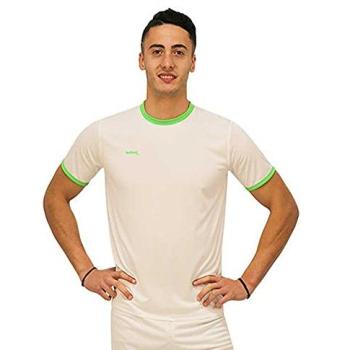 Galaxy Fluoro T-Shirt by Softee – White/Green, 14 Years Old