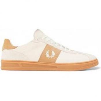 Baskets basses Fred Perry B4 SUEDE Beige 44