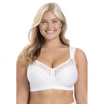 Miss Mary Sweden Breeze Comfort Bra – White Lyocell