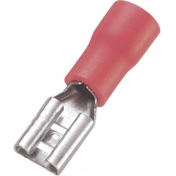 Cosse clip 4.8 mm TRU COMPONENTS FDD1.25-187(5) 100 pcs isolées