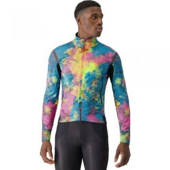 Veste Castelli Perfetto LTD RoS 2 (Bleu, Jaune, Rose) Taille L