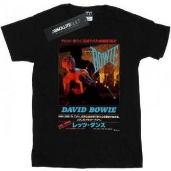 Aziatische Bowie Licentie T-Shirt voor Heren