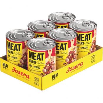 Josera Meatlovers 6 x 400 g comida húmeda en oferta: 4 + 2 ¡gratis!