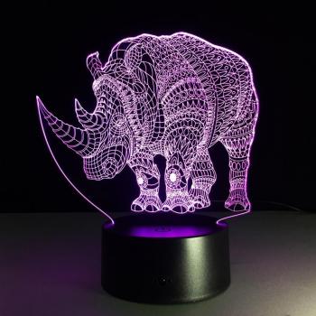 Acoustic Glow 3D RGB Lamp