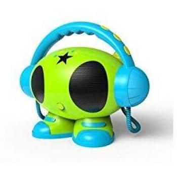 BigBen MP3 Karaoke Roboter, 1024MB, Blau