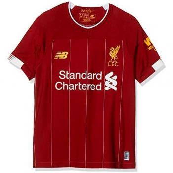 Offizielles Liverpool FC Kinder-Shortsarmshirt 2019/20 – New Balance, Rot