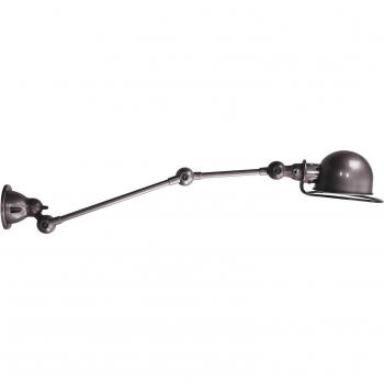 Jieldé D4251 Gelenkarm-Wandbeleuchtung, Schwarz