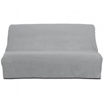 Housse Clic-Clac en Coton Gris Soleil d'Ocre
