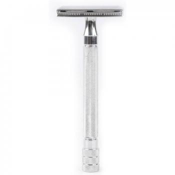 Men's Manual Safety Razor with Small Brush