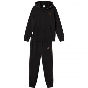 Puma Ess+ Animal FZ Nera Setto per Bambina