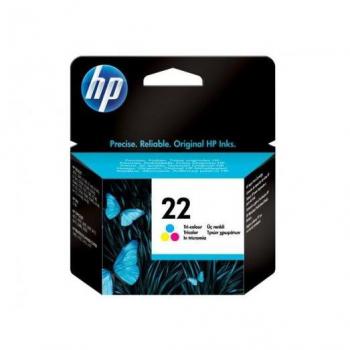 Cartucho tinta hp 22 c9352ae tricolor 5ml 3920