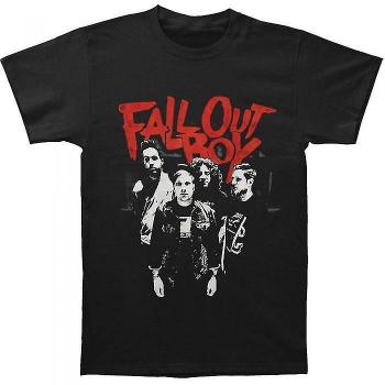 Camiseta Fall Out Boy Unisex Adulto Negra Punk Scratch M
