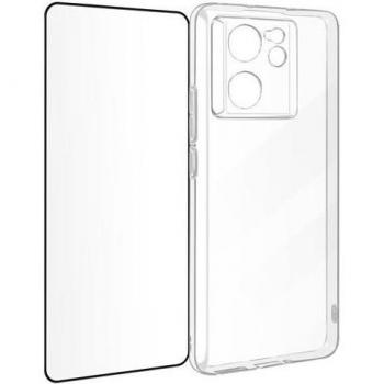 Cover Elegante Avizar per Xiaomi 13T & 13T Pro – Silicone Gel + Vetro Temperato 9H