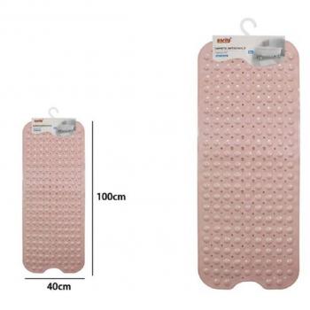 Tappetino PVC Antiscivolo 100 X 40 Cm Rosa 79739