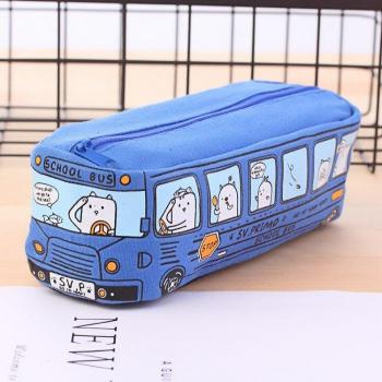 Large Bus Pencil Pouch