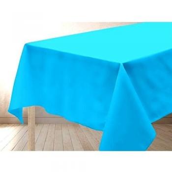 Alix Mantel Turquesa 140x300 – Resistente a Manchas y Fácil de Limpiar