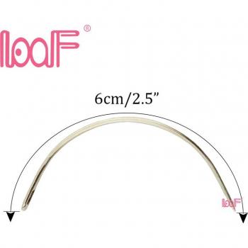 LOOF 12pcs C J I Type Sewing Needles for Hair Weaving