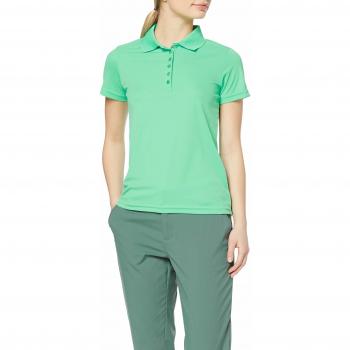 CMP Damen Polo T-Shirt, grün, XS