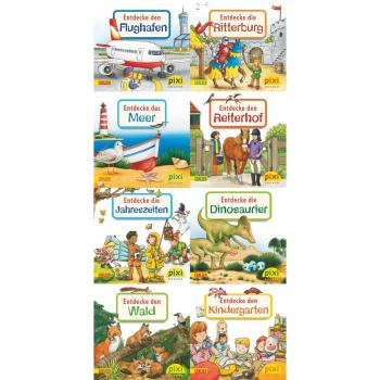 Pixi-Bundle 8er Serie 196: Entdecke deine Welt 2