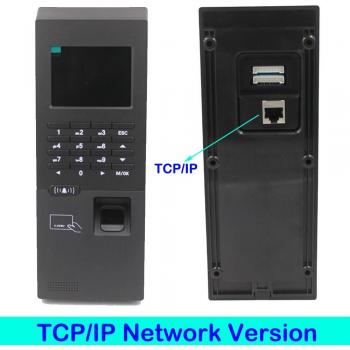 Terminal biométrique RFID 2,8 pouces 3000 utilisateurs 125Khz avec horloge et clavier d'accès électronique USB TCP/IP RS485