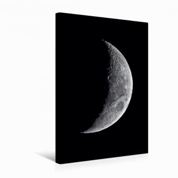 Hochformat Mondsichel Leinwand, 30 × 45 cm – Calvendo Premium