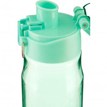 Versatile 750 mL Green Plastic Hydration Bottle