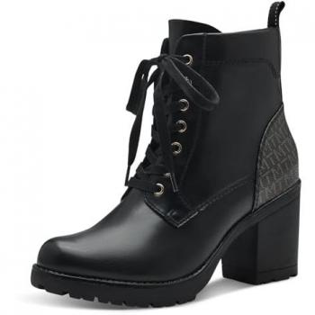 Women's Black Comb Boot – Marco Tozzi Size 6 (Model 25204-41-098)
