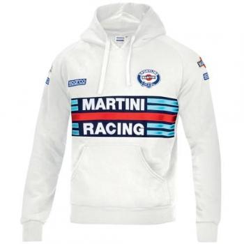 Sparco Hooded Sweatshirt Azul Marino para Fans de Martini Racing