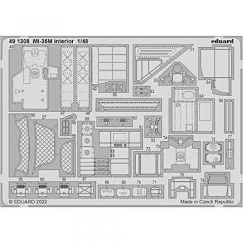 Set Interni Mi‑35M Zvezda da Eduard