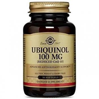 Solgar Ubiquinol 100 mg 50 Capsules # 2641
