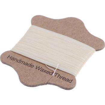 Flat Waxed Thread Cord for Leather Sewing