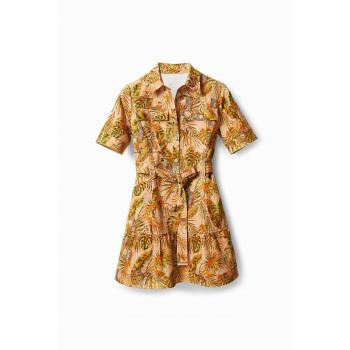 Robe Jaune Femme Style Tropical S Desigual