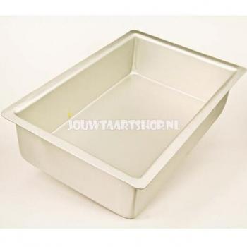 Molde rectangular PME para pasteles 28 cm x 18 cm x 7 cm