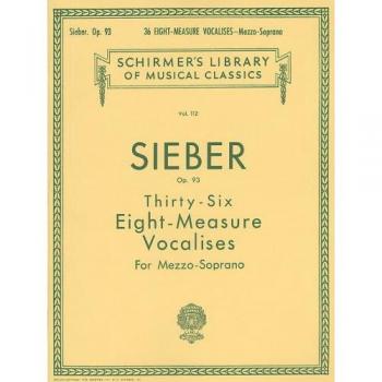 36 Eight-measure Vocalises, Op. 93
