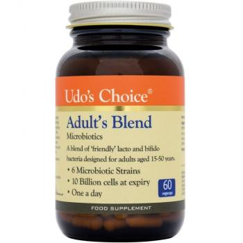 Udo's Choice Adult's Blend Microbiotics 60 Capsules