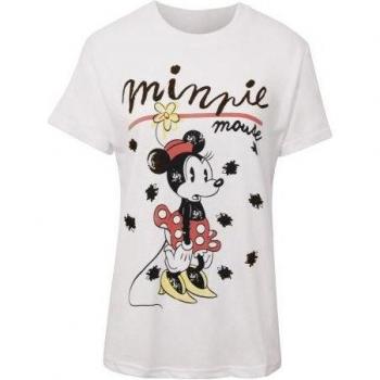 Disney Women's Minnie Mouse Sketch Tee