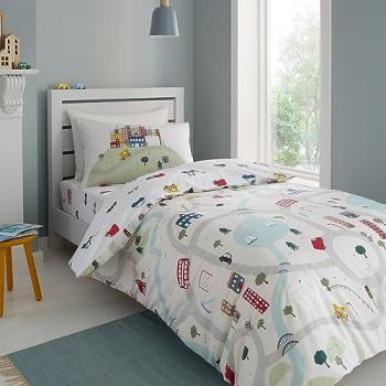 'Transport' Cotton Duvet Cover Set