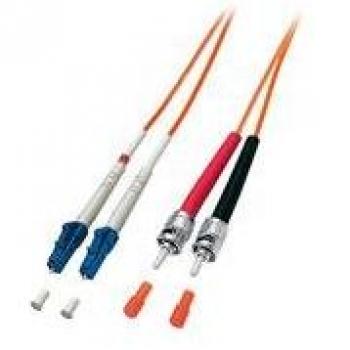 Equip 10m Orange Fiber Optic Cable LC/ST 50/125μm InfiniBand